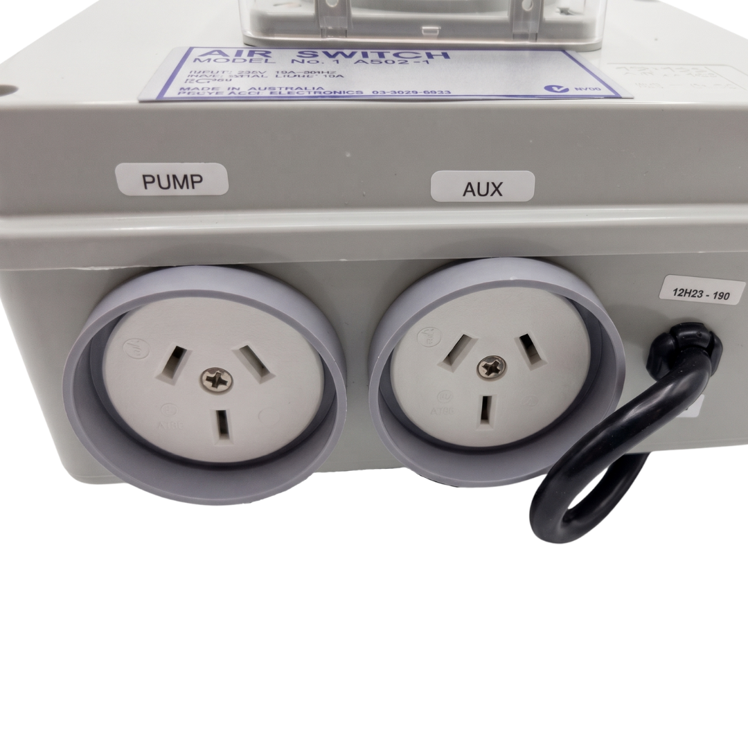 Air Switch ASO2T Dual W/TC 10Amp