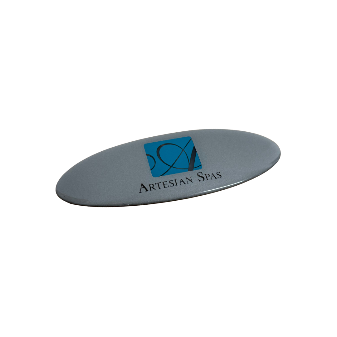 Artesian® Headrest Label Dome Pillow Silver (Logo)
