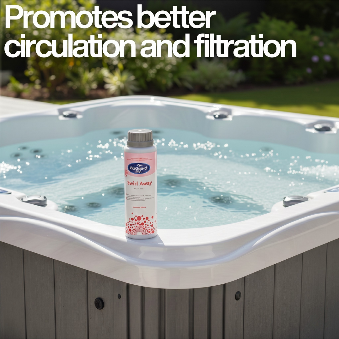 BioGuard Swirl Away cleaning agent for deep cleaning