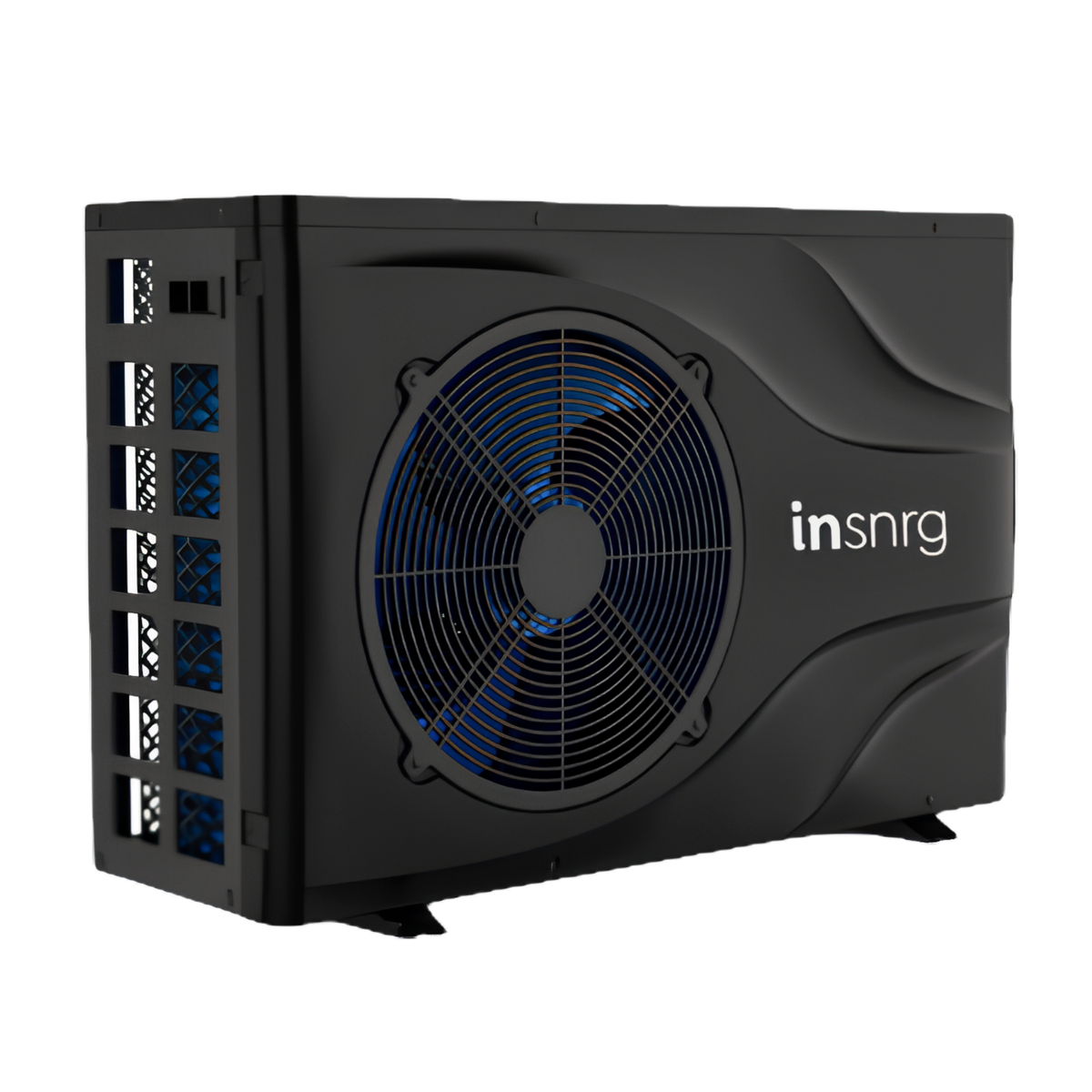 Insnrg HI pool heat pump with advanced energy-efficient technology"