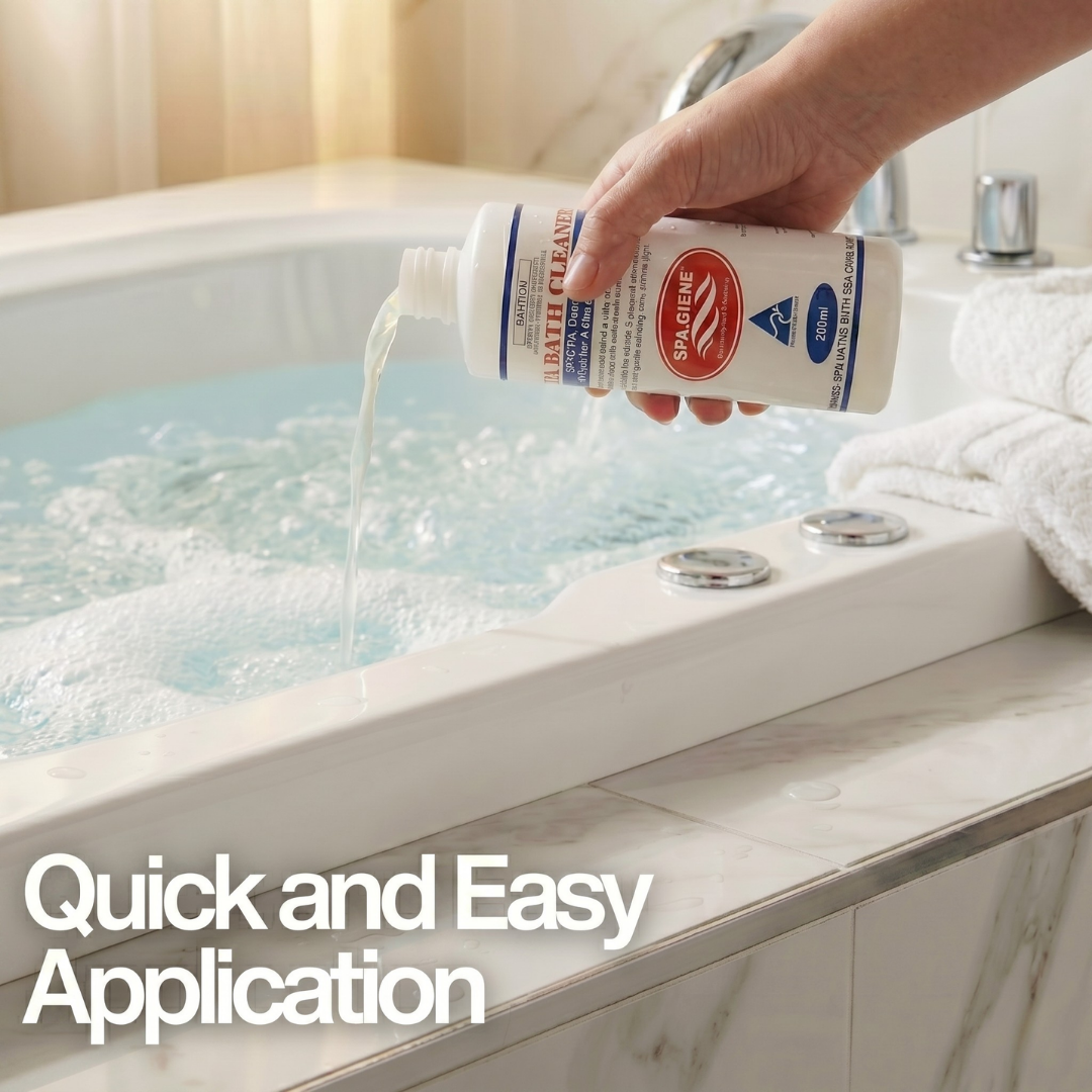 Spa Giene spa bath cleaner easy to use