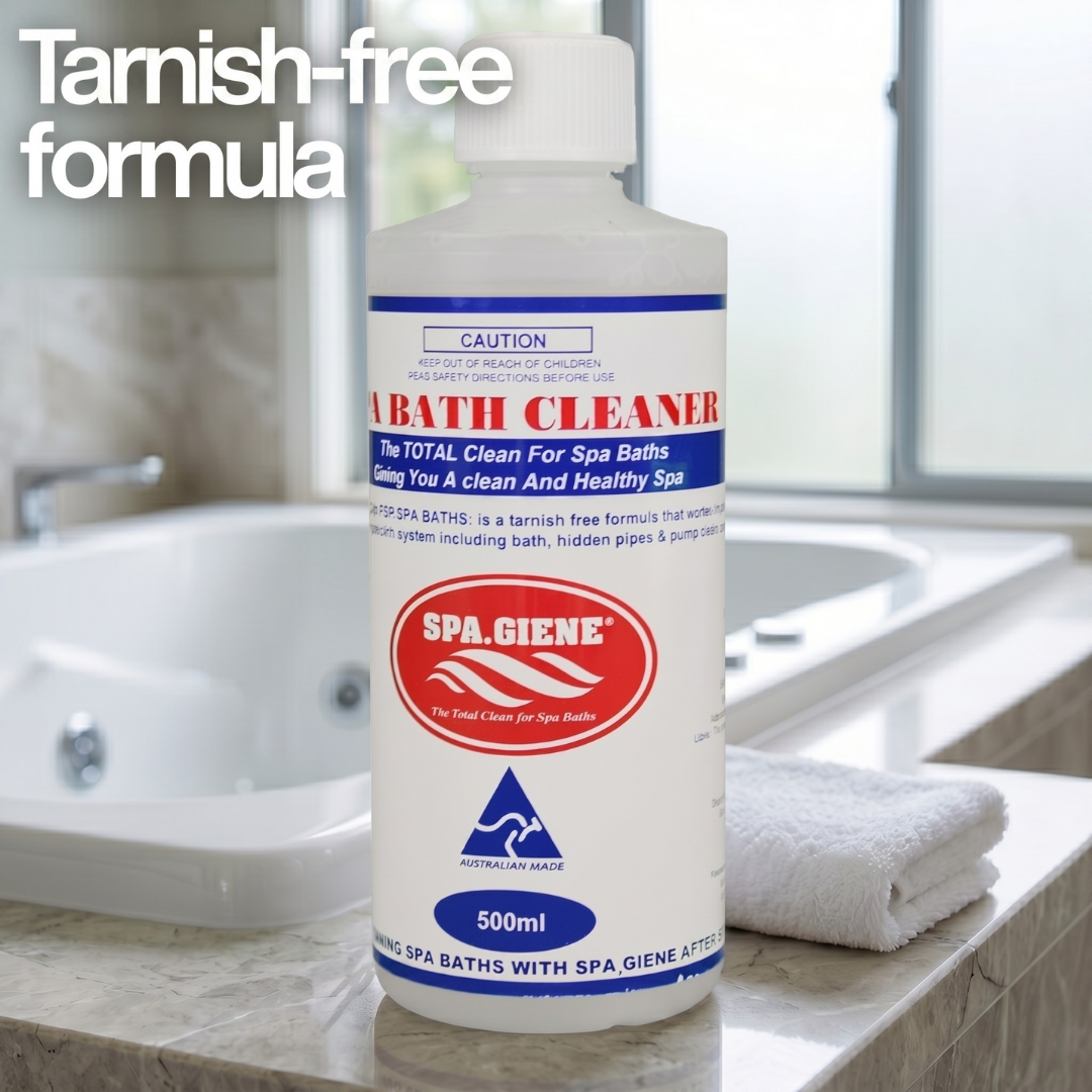tarnish free spa bath shell cleaner