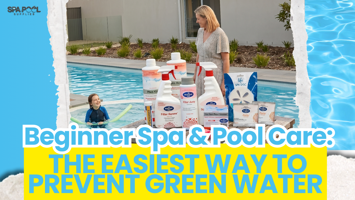 Beginner Spa & Pool Care: The Easiest Way to Prevent Green Water