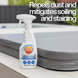 dust-repellent and UV-resistant cover spray