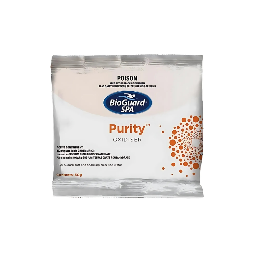BioGuard Purity 50g spa oxidiser sachet