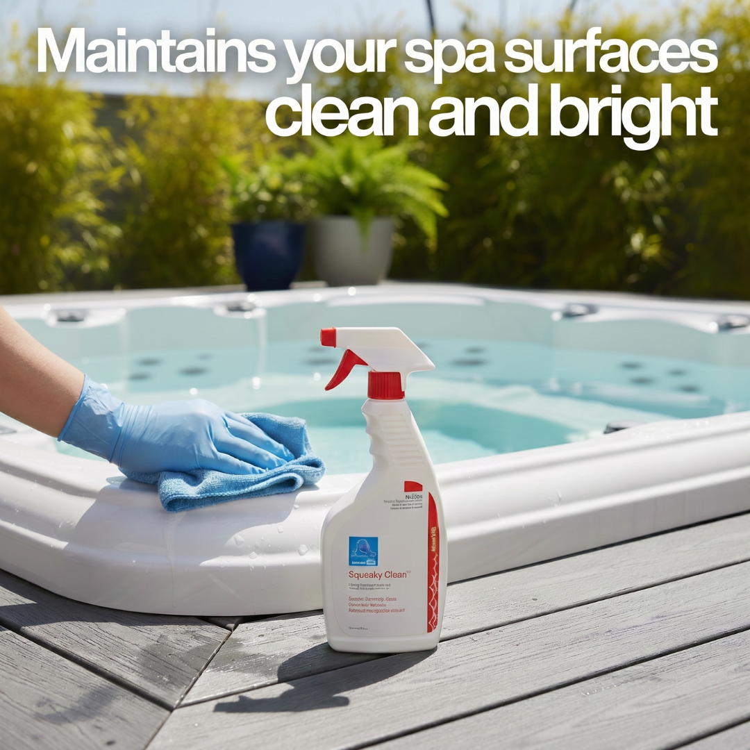 Bioguard Squeaky Clean spa surface maintenance