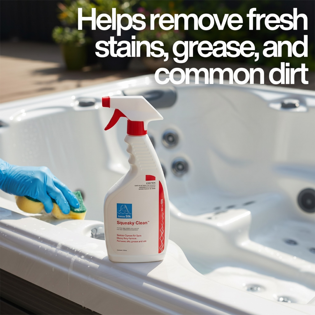 non-abrasive BioGuard Squeaky Clean formula
