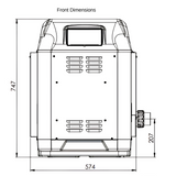 ICI 200C ULPG Pool Heater