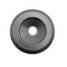 Artesian Spas 2-inch hot tub diverter valve cap replacement part 08-0025-52D in graphite gray textured finish isolated on a white background