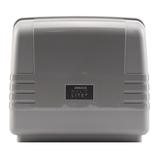Front view of a grey AstralPool Halo Lite 4 pool light controller unit featuring the official dark grey product label branding.