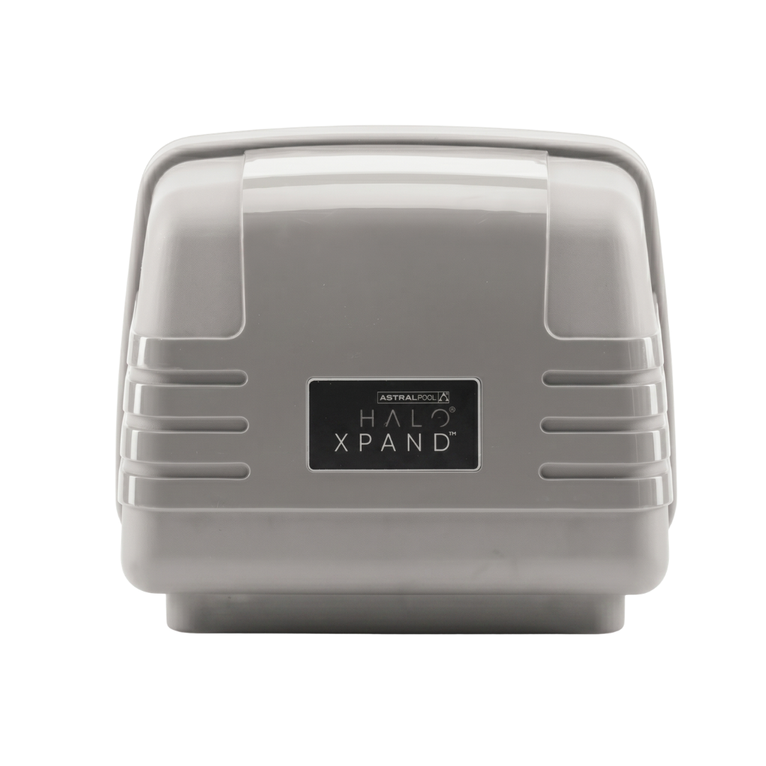 AstralPool Halo Xpand pool automation expansion controller unit on a white background.