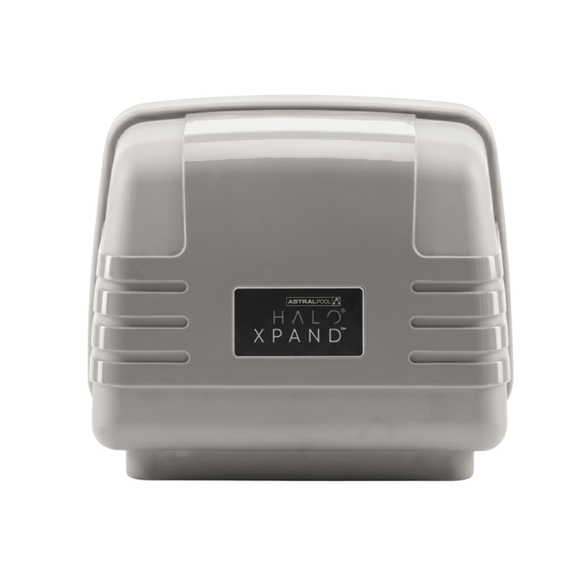 AstralPool Halo Xpand pool automation expansion controller unit on a white background.