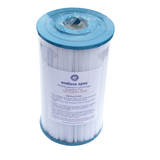 Endless Spas SS50 replacement filter cartridge wrapped in plastic with instructional label