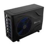 Side view of Insnrg HI pool heat pump showcasing the design 