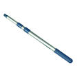 Life Spa 4ft telescopic extension pole with blue handle grip and twist-lock cams for hot tub cleaning.