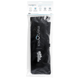 Front view studio product photo of the Maytronics Dolphin Classic Caddy Cover packaged in a transparent retail polybag on an isolated white background, displaying the Maytronics and Dolphin branding, feature icons, and product part number 9991794.