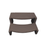 Dark brown two-tier plastic Confer Plastics Handi-Step portable spa and hot tub entry stairs featuring curved anti-slip tread grooves.