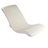 S.R. Smith Destination Series in-pool rocking lounge chair in Seashell light off-white speckled composite finish isolated on a white background.